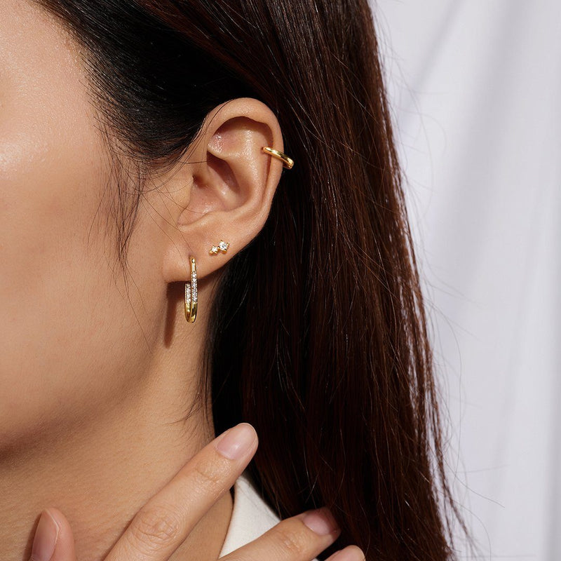 ARIA | Huggie Hoop Earrings Perri Foia 