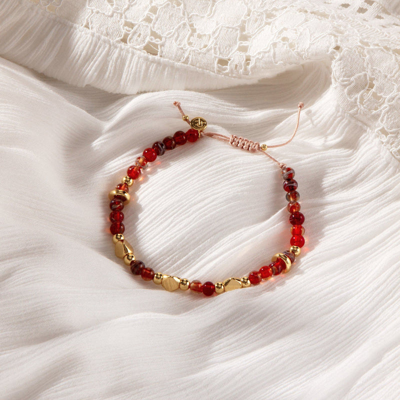 MIRTH | Murano Glass Beads Bracelet Perri Foia 