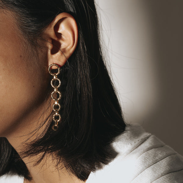 SIDEWINDER | Link Drop Earrings Perri Foia 
