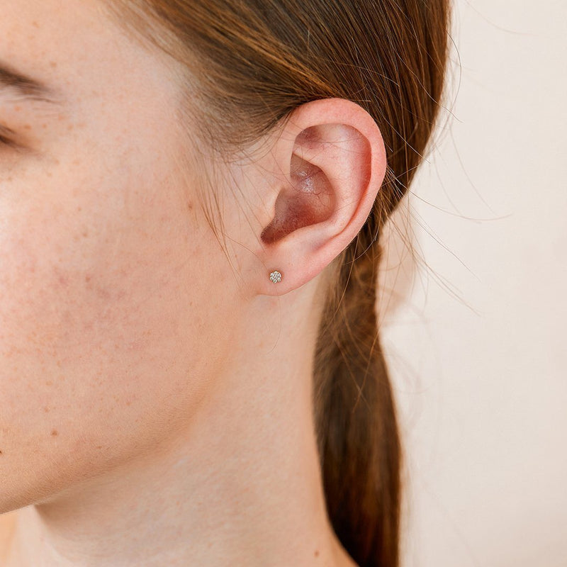 EILONWY | Single Diamond Stud Earring Perri Foia 